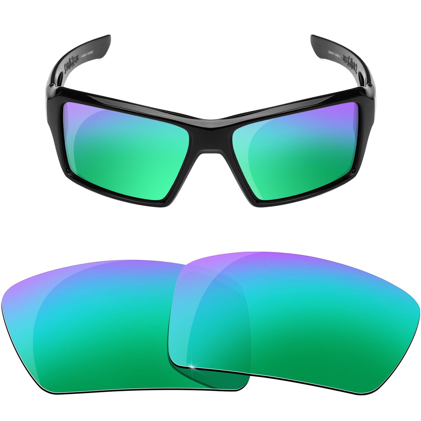 Amazon.co.jp: [HiCycle2] 交換用 偏光レンズ オークリーレンズOakley